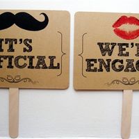 Quirky Engagement Photo Props for Sale