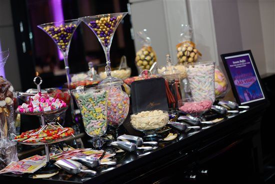 Sweet Buffet, gold glitter themed items, jewellery & craft items