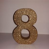 Sweet Buffet, gold glitter themed items, jewellery & craft items