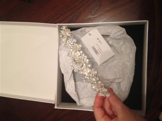 Beautiful tiara for sale in box and with tag