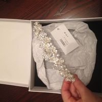 Beautiful tiara for sale in box and with tag