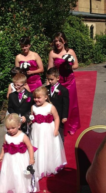 A little flash from our big day 