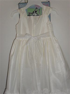 Flower girl dresses, book, dress carrier, ring cushion. Reduced quick sales!