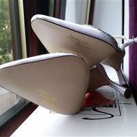 Brand New White Beaded Bridal Shoes for sale