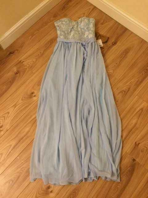 Sky Blue Bridesmaid dress