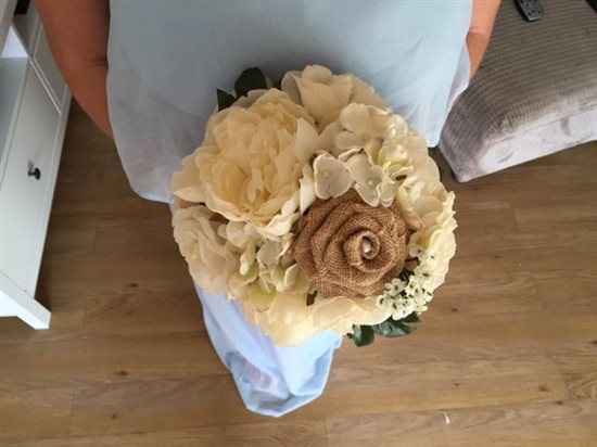 Bridesmaid bouquets finished