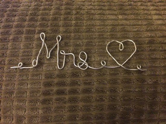 Re: Personalised hangers