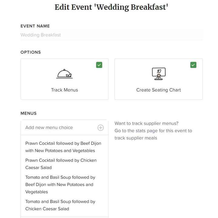 Hitched Wedding Website - 1