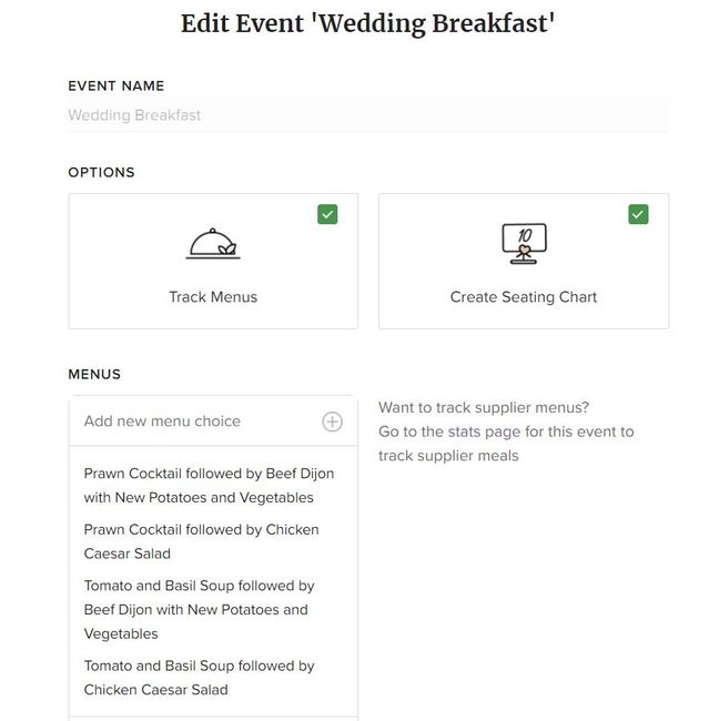 Hitched Wedding Website 1