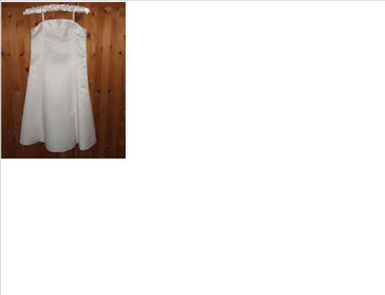 BHS Diamante Heart Ivory Flower Girl/Bridesmaid Dress Age 4yrs