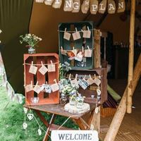 Rustic / woodland / outdoorsy / shabby chic wedding decorations for sale - on ebay so check soon.