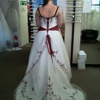 A year today and I got my dress! *Flash added!*