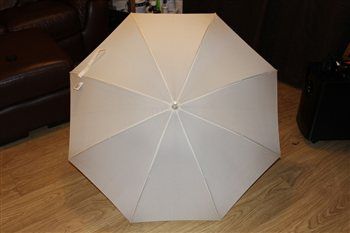 Ivory Wedding Umbrellas