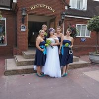 Re: Please flash me your bridesmaids' dresses