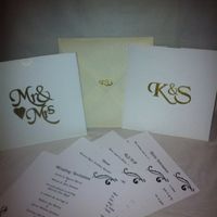 Re: Homemade Wedding Invitations