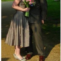 Re: Has any, or is anyone, not wearing a bridal dress as the bride?