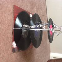 Vinyl Record Cake Stands and Bowls