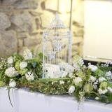 Vintage wedding package - Includes 8 Birdcages, 9 round mirror plates and table number chalkboards a