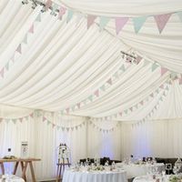 Vintage wedding package - Includes 8 Birdcages, 9 round mirror plates and table number chalkboards a