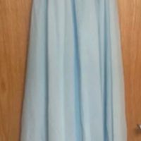 X2 sky blue bridesmaid dresses - 1