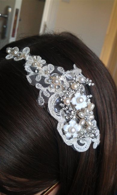 Re: **Flash** My beautiful lace & glitz side tiara, thank you Westlake!!Ia i