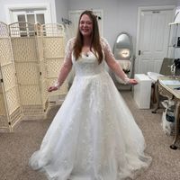 Show me your wedding dresses :) - 1
