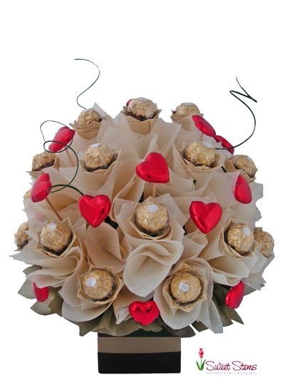 chocolate centerpieces - *updated with flash*