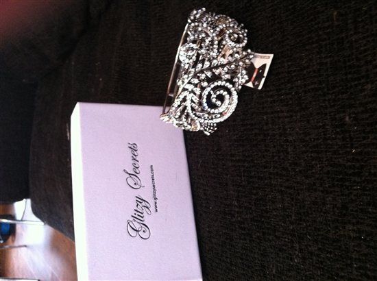 few bits for sale glitzy secrets, tennis style necklace and monet tennis bracelet