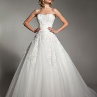 Re: How would you describe your dress? Include *flashes* if you want!