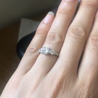 Share your engagement ring and wedding stacks! - 1