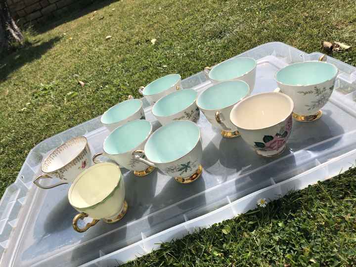 Wedding favours / table decorations  Teacups! - 1