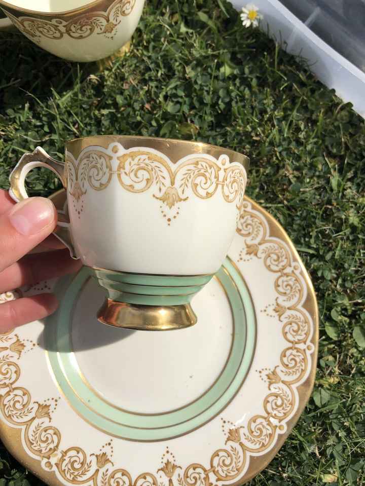 Wedding favours / table decorations  Teacups! - 2