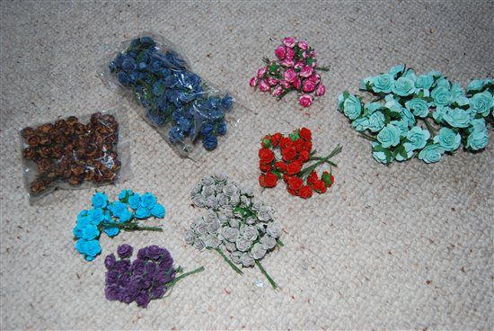 Embelishments for favours/invites/table etc.