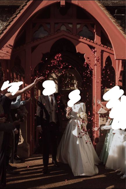 Natural confetti: biodegradable rose petals - 2