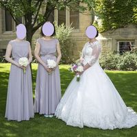 Coast Lori Lee Bridesmaid Dresses for sale - lavender/silver