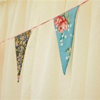 Floral Vintage Bunting - 72metres!