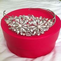 Re: WANTED: Ivory Bircage Veil and a Crystal side Tiara