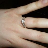 Re: Have we had an engagement ring flash recently?