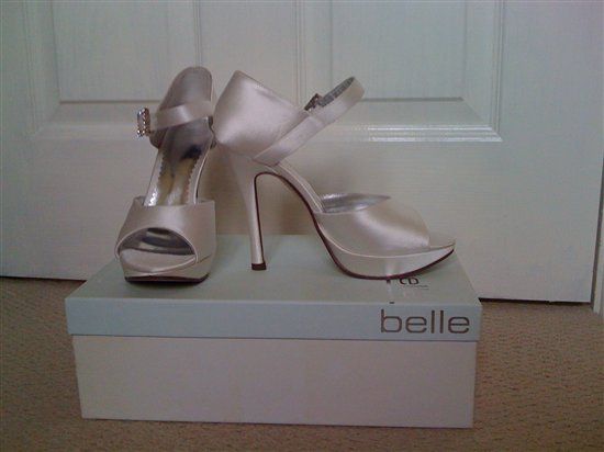 Re: ivory wedding shoes