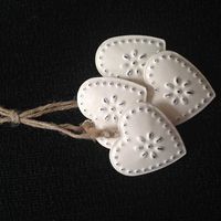 Shabby Chic Heart Decorations