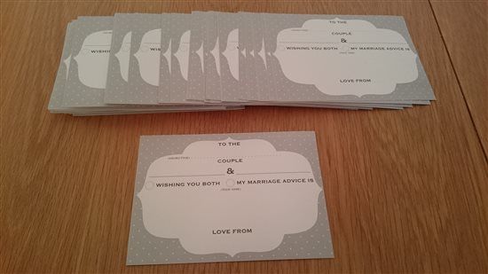 For sale: Last few wedding items