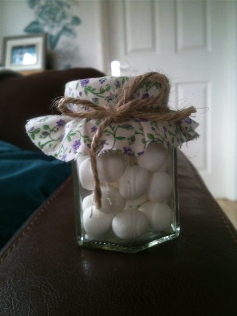 Re: What are good wedding favours?