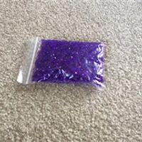 Cadbury purple wedding bits: table runners, favour boxes, wooden hearts, small bouquet, posy, ribbon