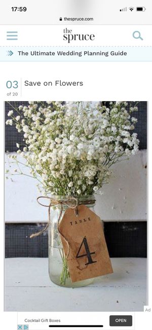 diy Centrepieces & Favours 2