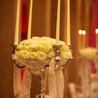 Re: How are you decorating your candelabras? Are you using flowers?