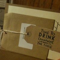 Re: Flash your DIY wedding invitations!