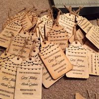 Re: Flash me your rustic style invitations