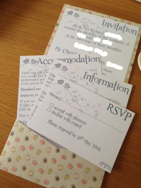 Re: Invitations Inspirations.....flashes welcome