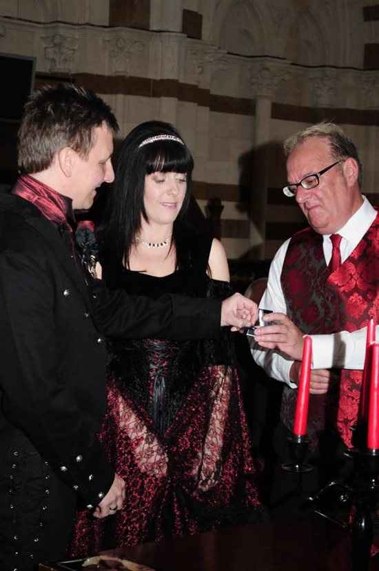 Got our pictures back! Small amount of flashing :-)