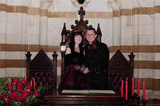 Got our pictures back! Small amount of flashing :-)